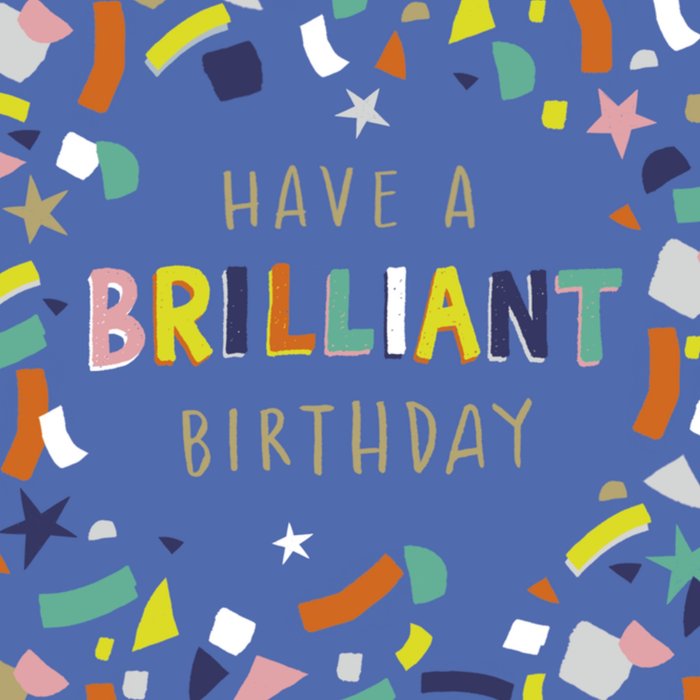 UK Greetings | Verjaardagskaart | confetti