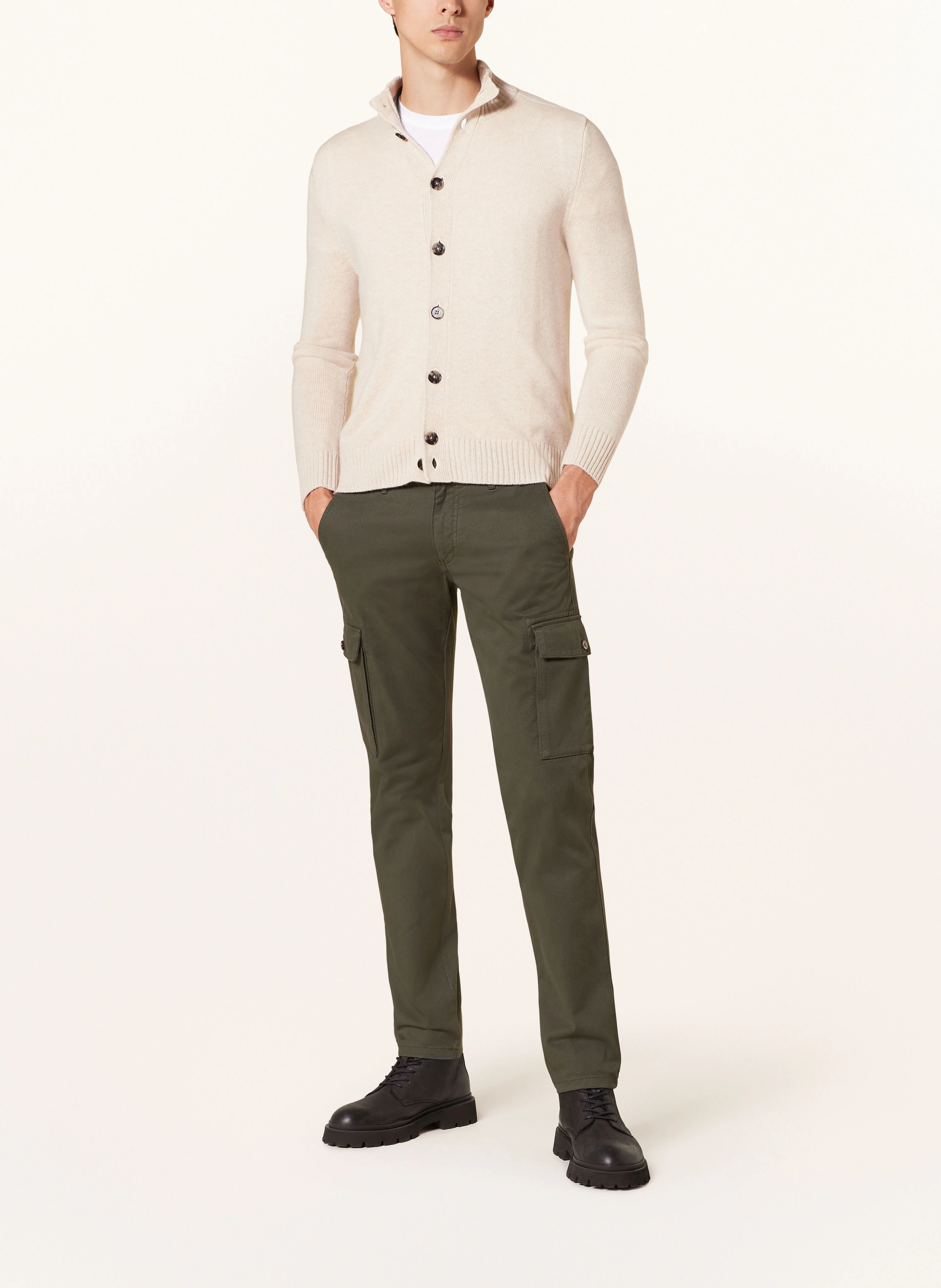 STROKESMAN'S Cargohose CAVALERY Slim Fit