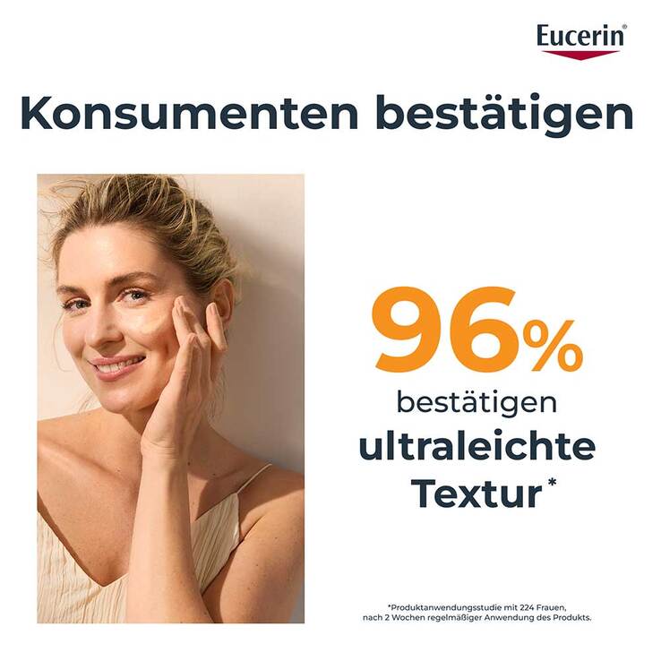 Eucerin Sun Fluid Hydro Protect Face hell LSF 50 + , 50 ml