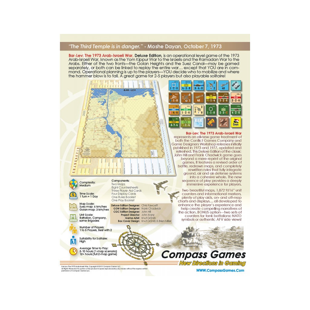 Bar-Lev: The 1973 Arab-Israeli War - Deluxe Edition