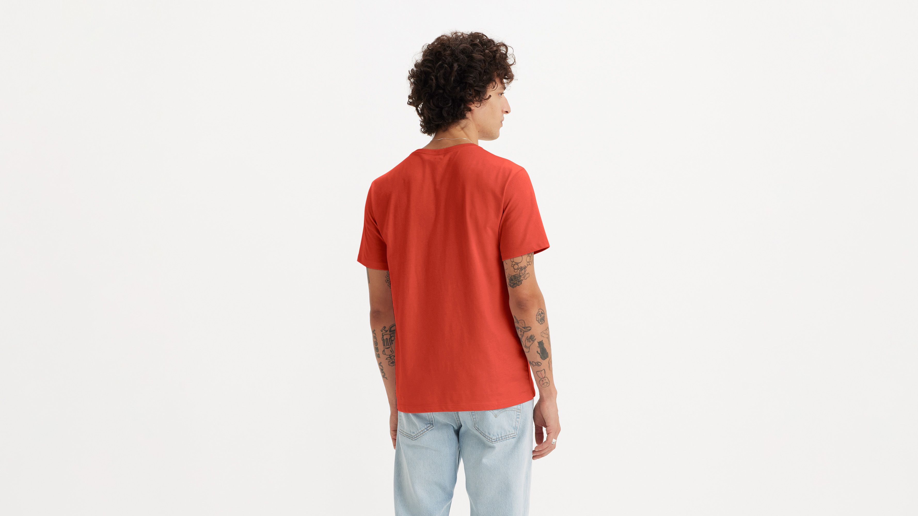 T-shirt Original Housemark - Sundown Red Jersey - Rouge