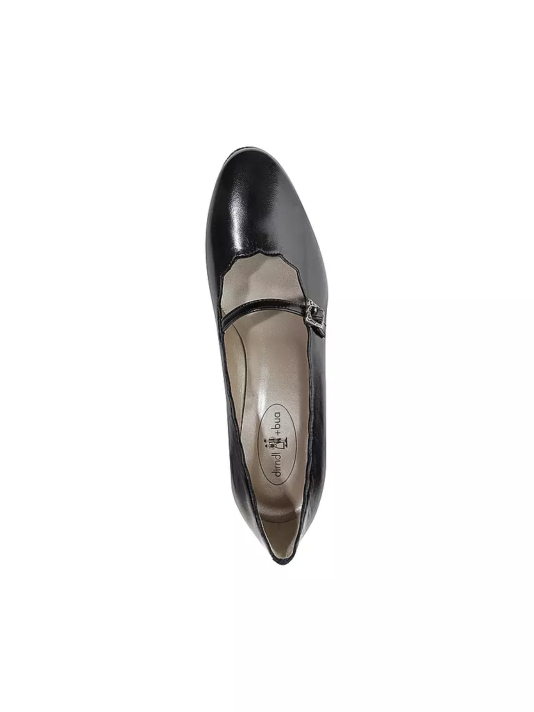 DIRNDL & BUA Trachtenschuhe - Pumps schwarz