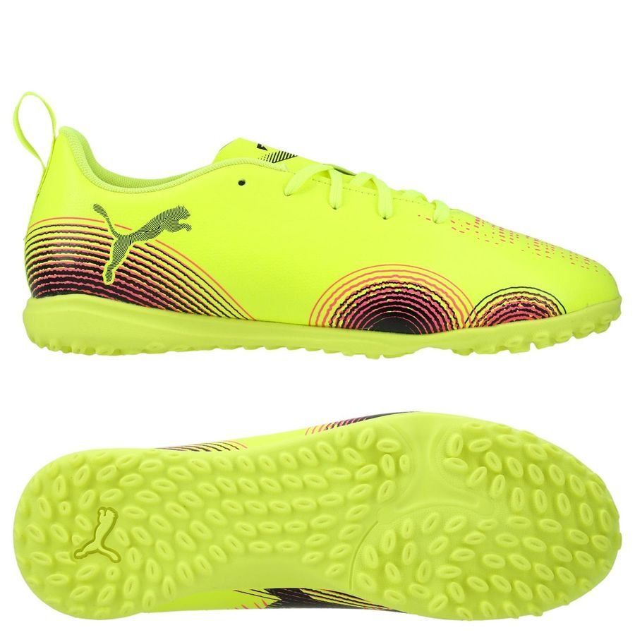 PUMA Future 8 Play TT Audacity - Jaune/Noir/Sun Struck Enfant