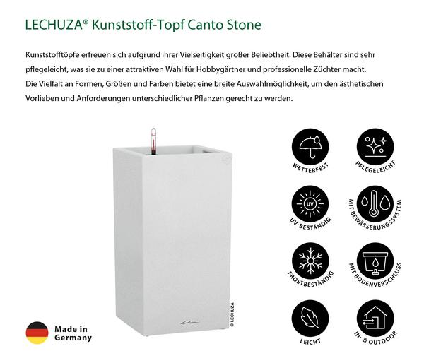 LECHUZA® Kunststoff-Topf Canto Stone,