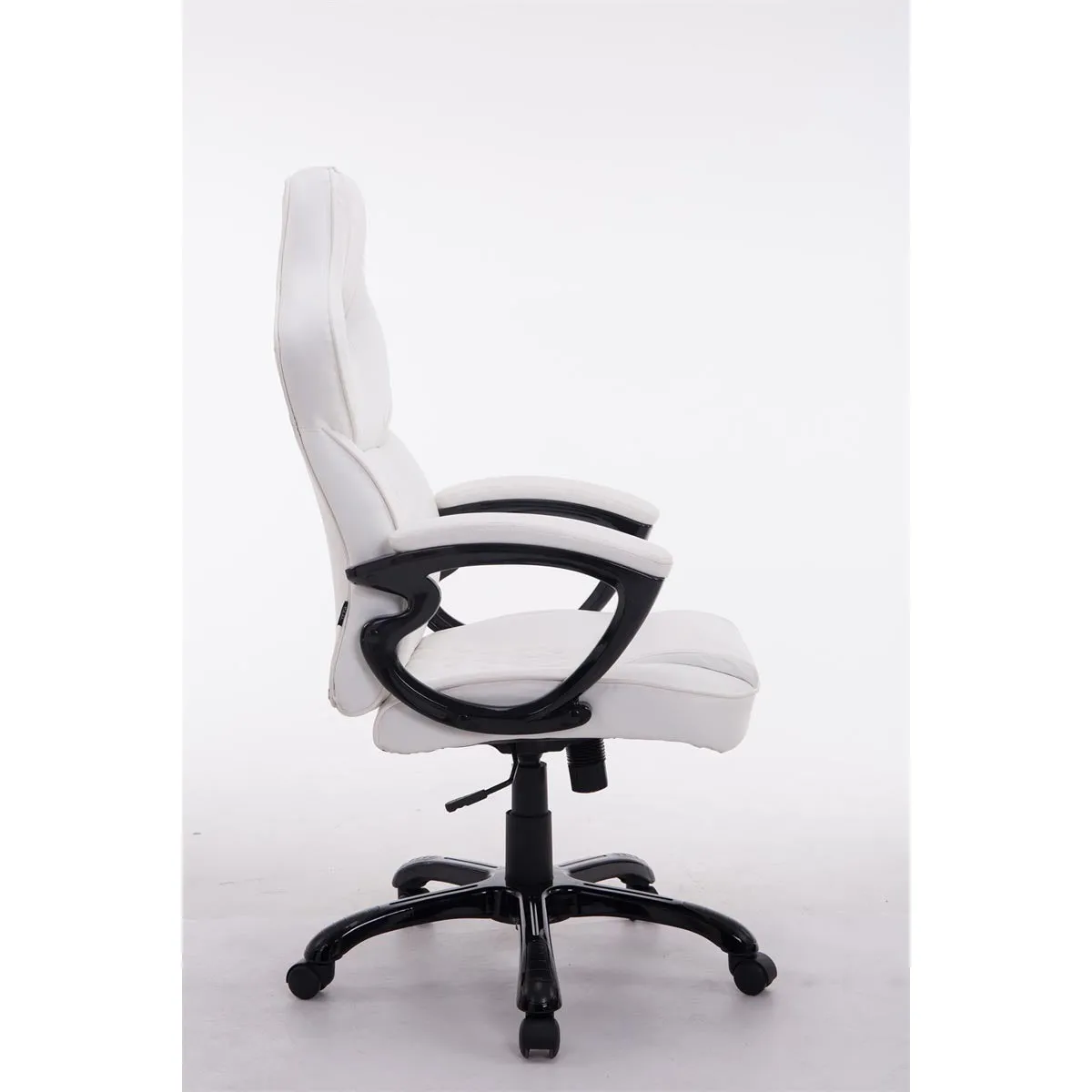 DecoShop26 Chaise Bureau Gaming - Blanc