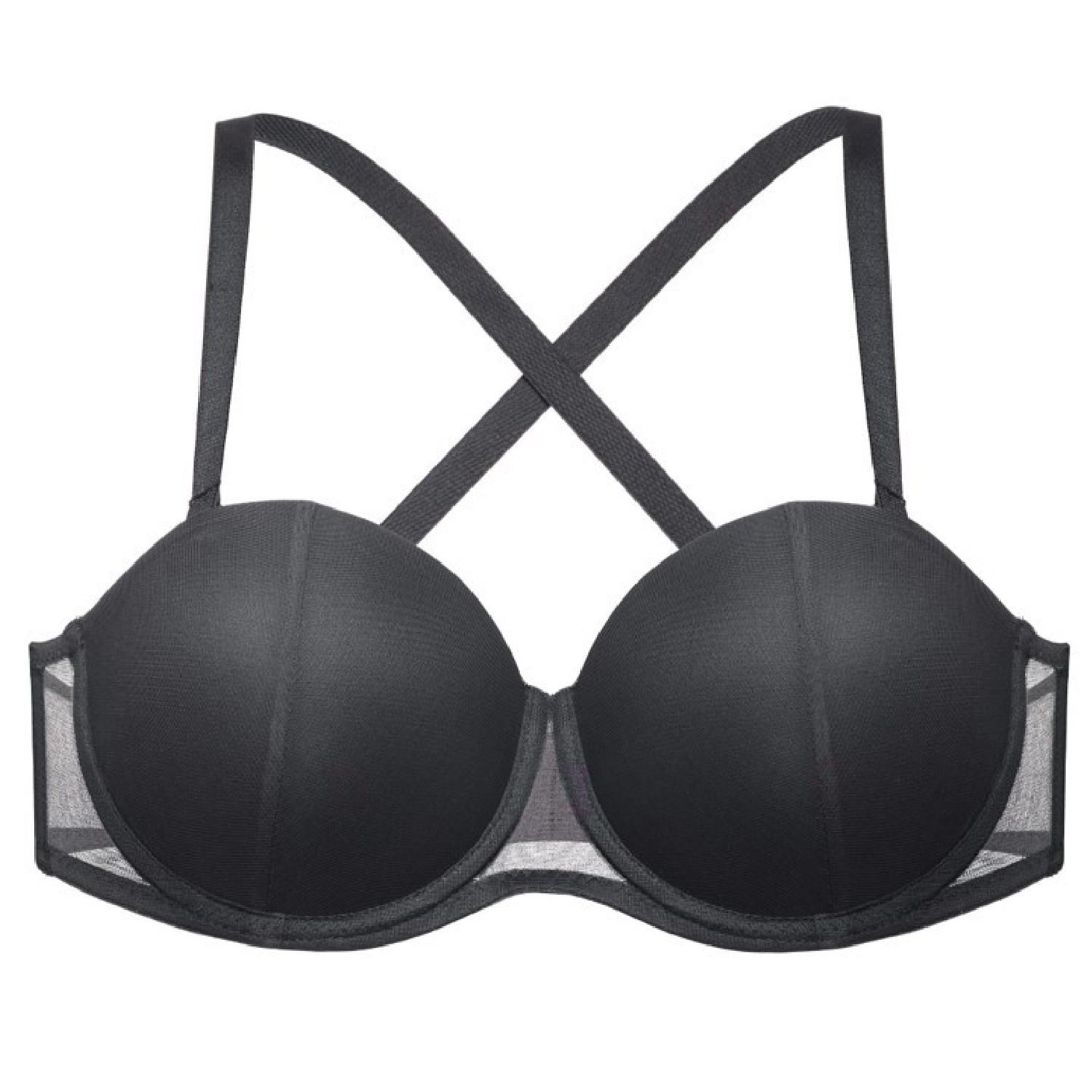 Moya Kala Pure Multiway Balconette Bra Black Intense
