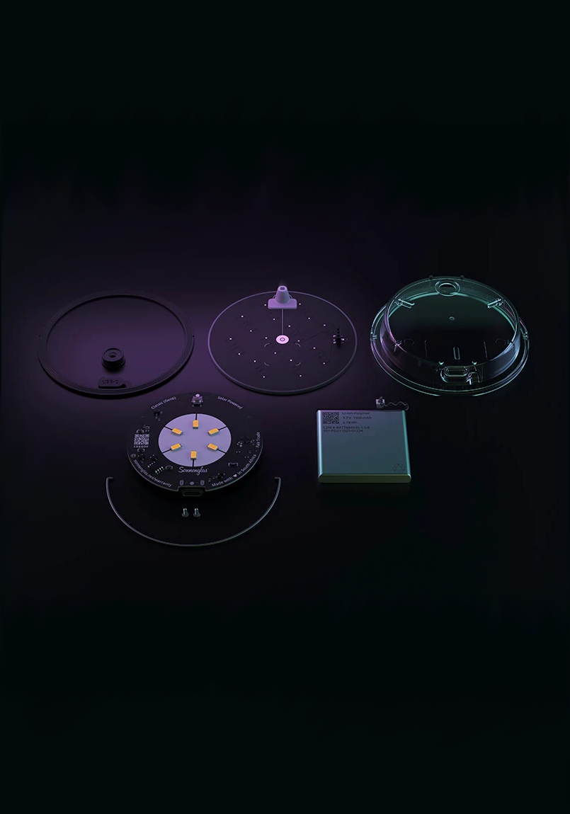 Sonnenglas Solarmodul Somo Mini