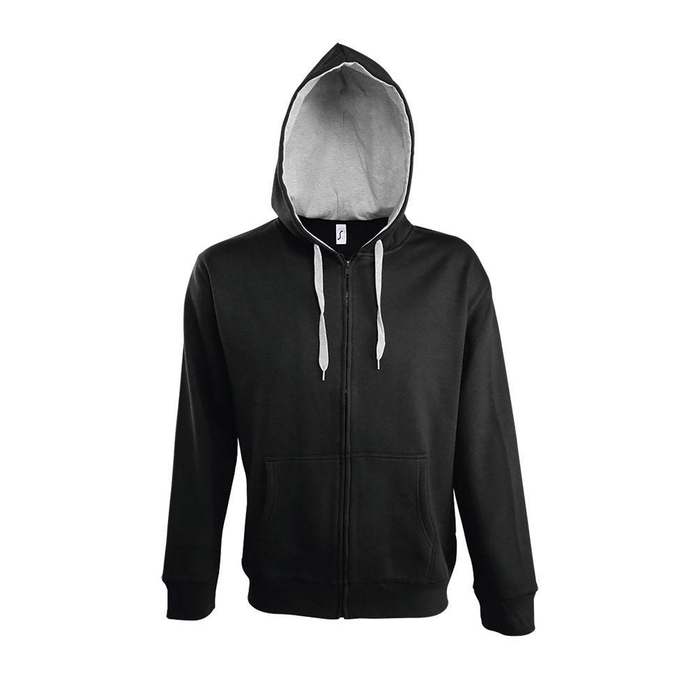 SOL'S 46900 - Veste Homme Contrastée à Capuche Doublée