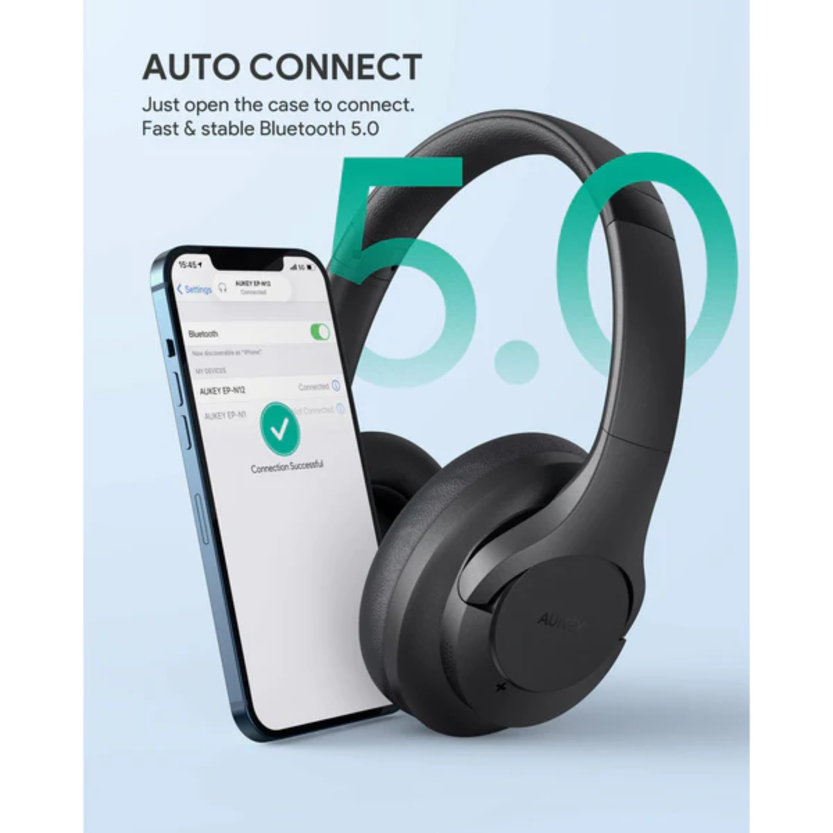 Fones de ouvido Bluetooth Aukey Ep-n12 Klack
