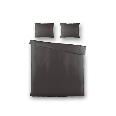 Dekbedovertrek Silk Satin  - Antraciet