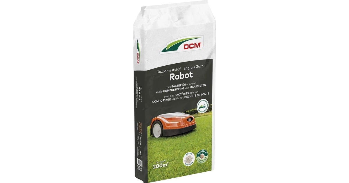 DCMGazonmeststof Robot 10 kg  (Tot 200 m²)