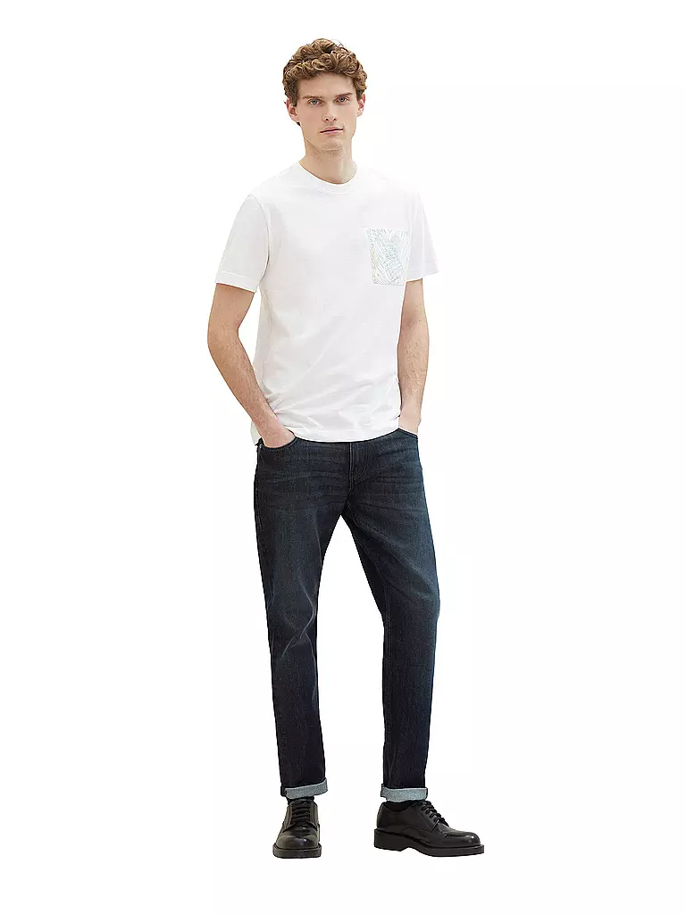TOM TAILOR T-Shirt weiss
