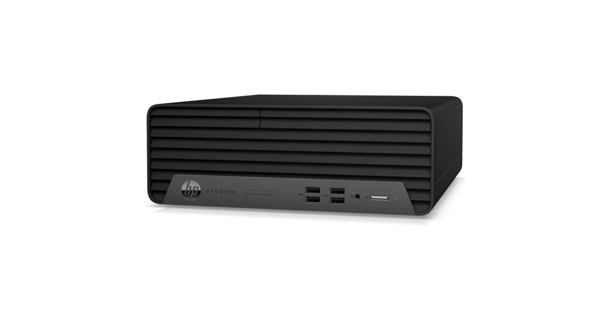 HPProDesk 400 G7 SFF Refurbished pc-systeem  (Zwart | i5-10400F | Radeon R7 430 | 16 GB | 512 GB SSD)