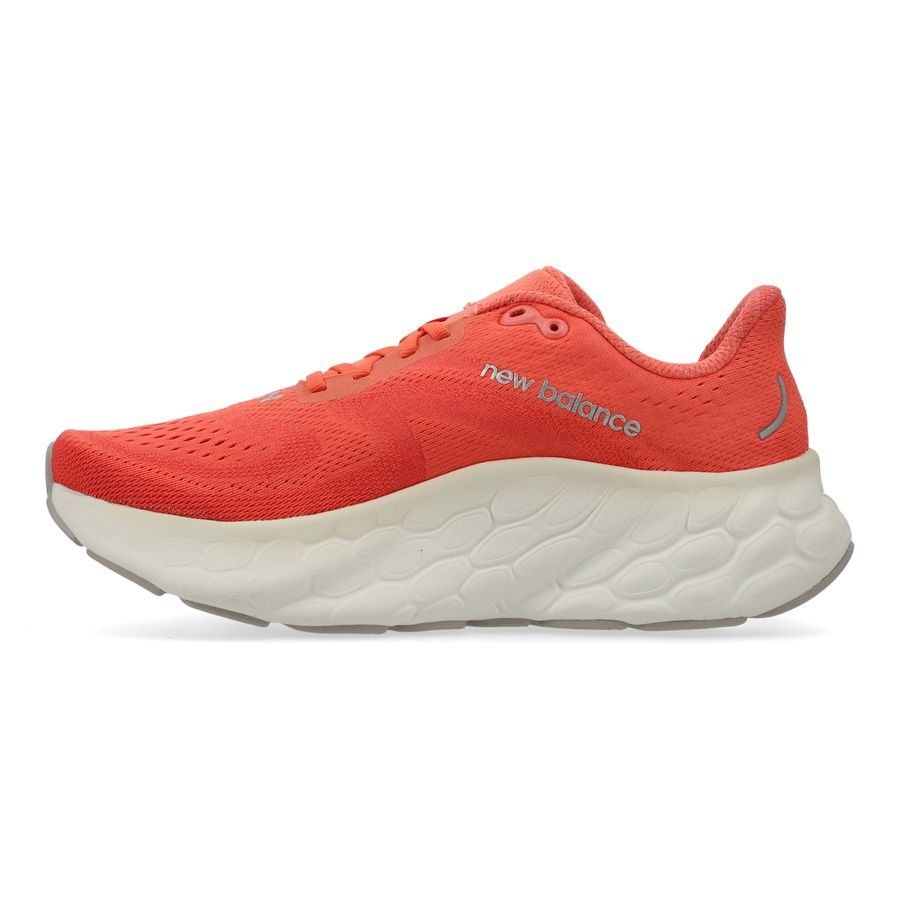 New Balance Chaussures de Running Fresh Foam X More V4 - Rouge/Blanc Femme