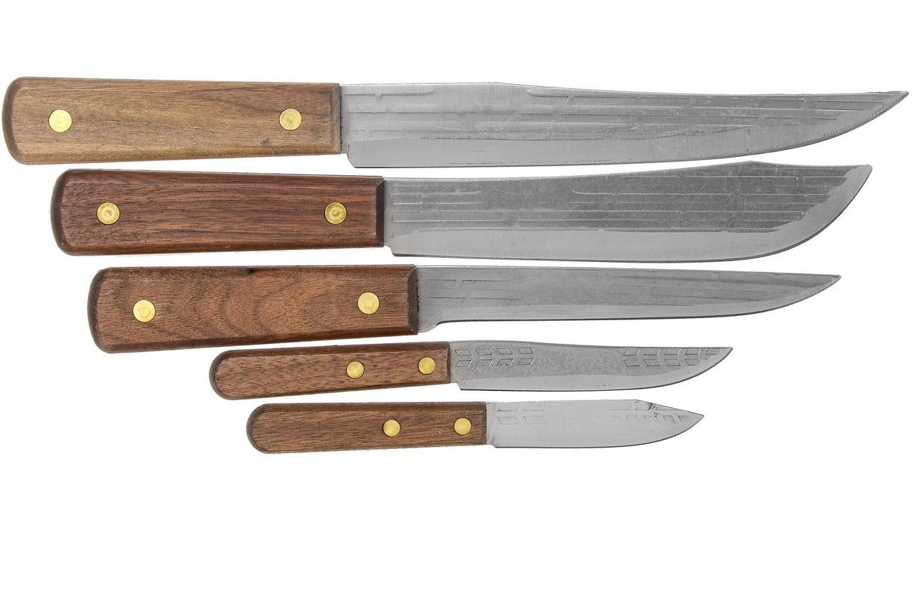 Ontario Old Hickory 5-delige messenset, 7180