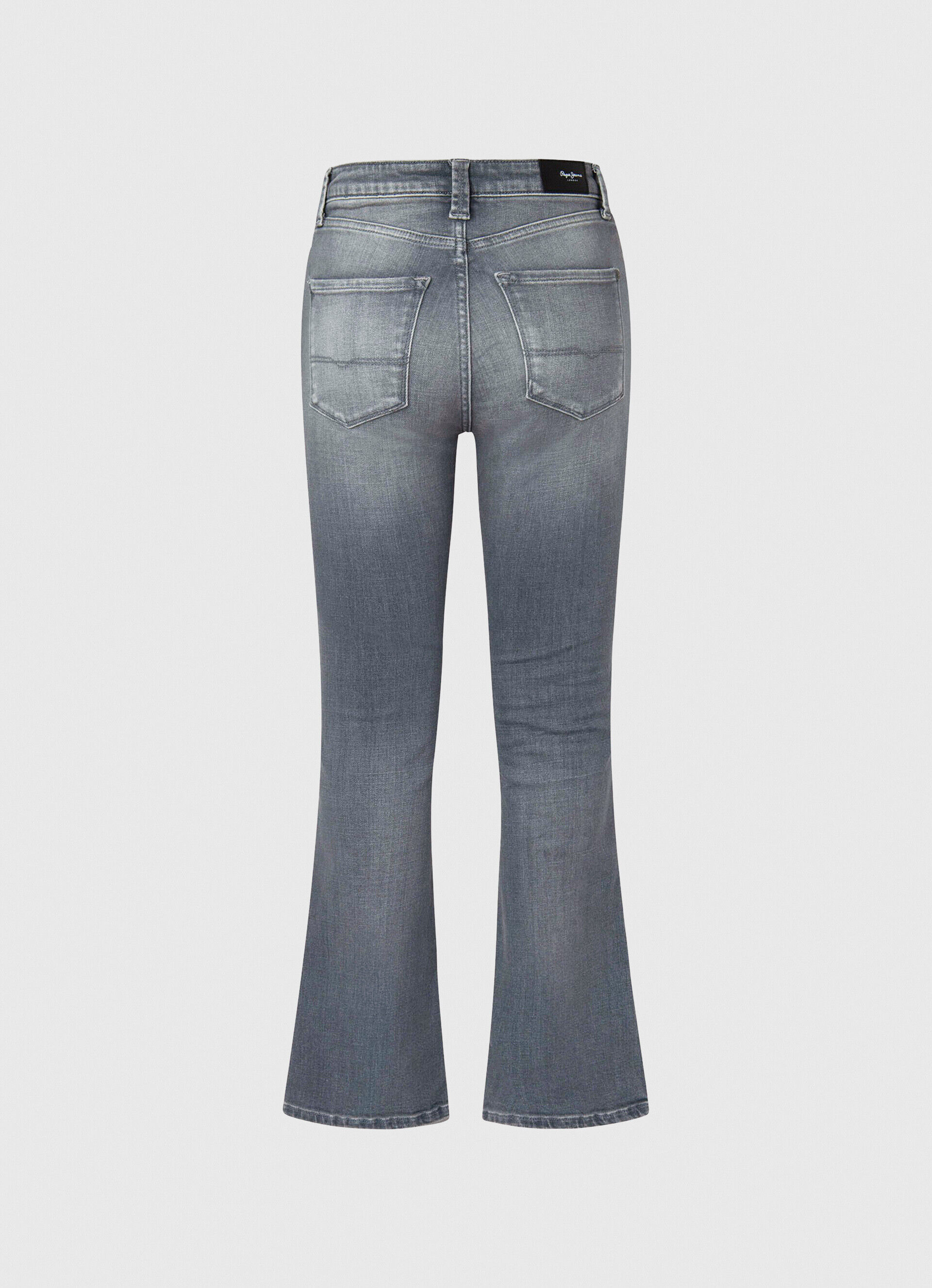 Calça jeans Jean Dion Fit Flare de cintura alta - jeans