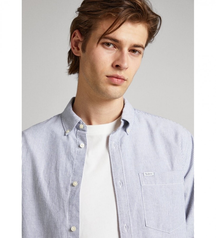 Camisa azul Pepe Jeans Cosby