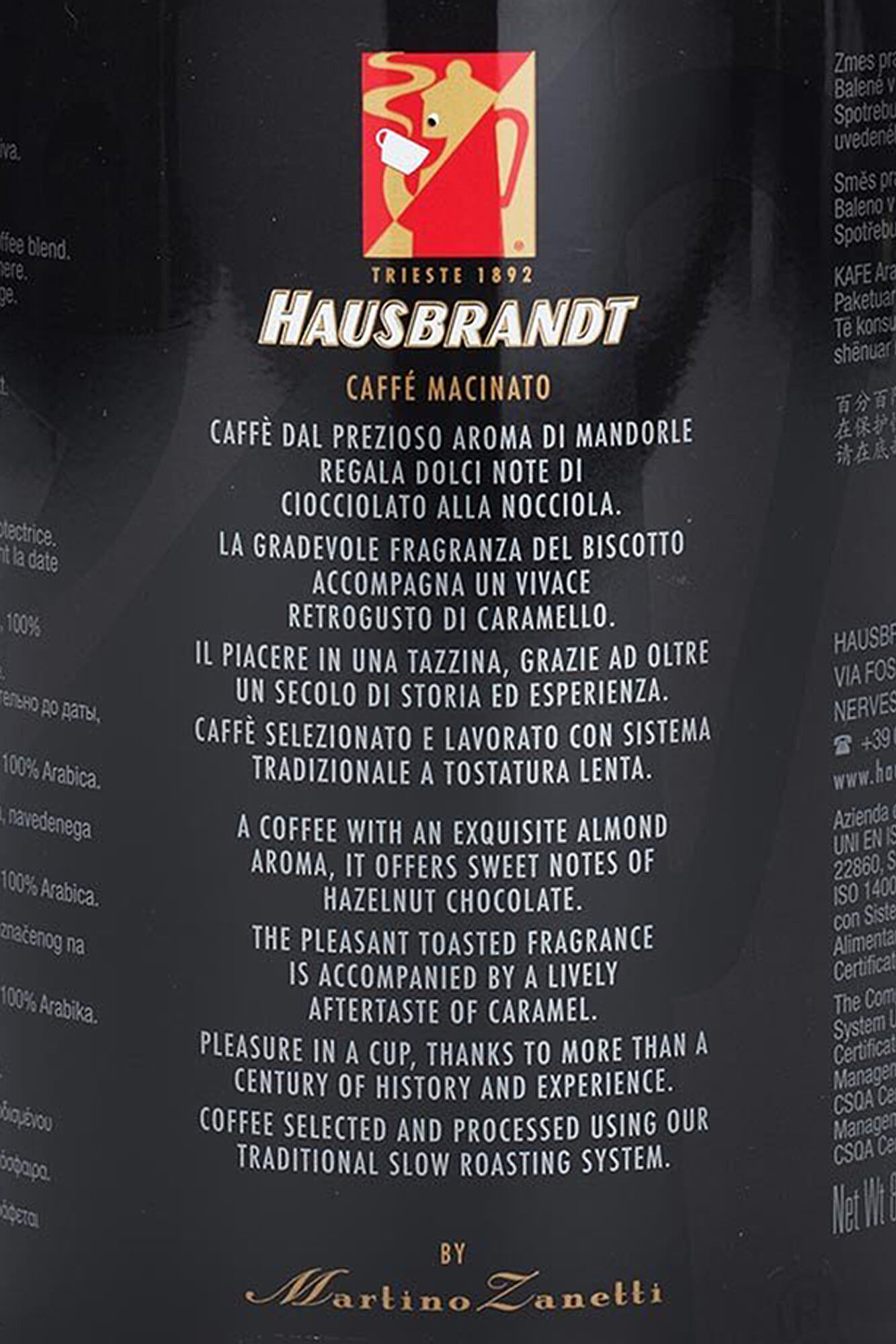 Hausbrandt Moka gemahlen 250g Dose