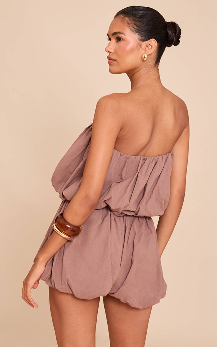Champignon Combi-short Bandeau À Détail Bouffant