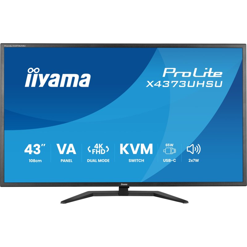 iiyama ProLite X4373UHSU-B2 écran plat de PC 108 cm (42.5