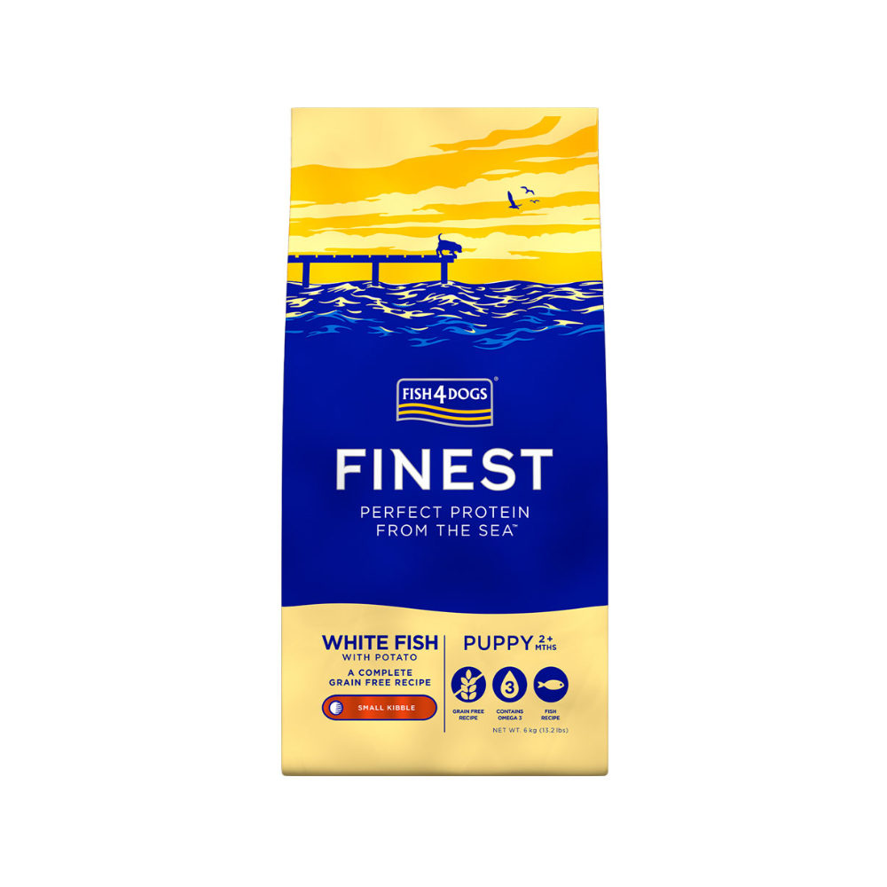 Fish4Dogs Finest Puppy Complete - Witvis Kleine Brok