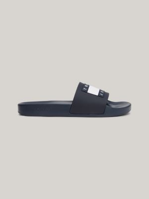 Slides de piscina com logotipo essencial