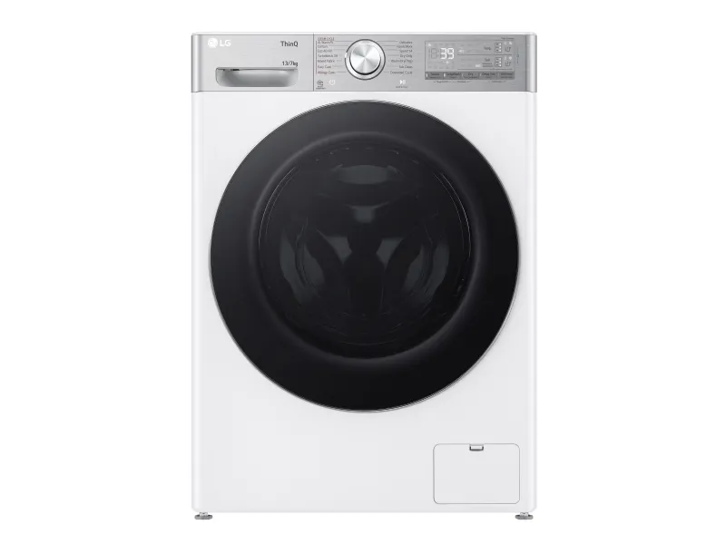 LG Serie R9 F4DR913P3WA - Vaske-/ tørremaskine - Wi-Fi - bredde: 60 cm - dybde: 66 cm - højde: 85 cm - frontbetjening - 13 kg - 1400 rpm - hvid