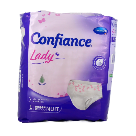 Confiance Lady Sous-Vêtements Absorbants