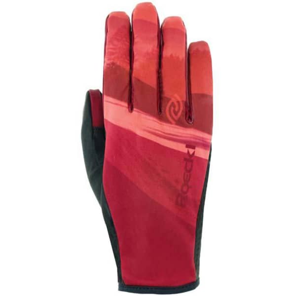 Gant ski de fond ROECKL LINGHEM JUNIOR RUMBA RED