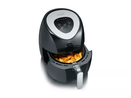 FRITEUSE AIR FRYER SANS HUILE 1500W 3,2L 6PROG NOIR SEVERIN - 2430