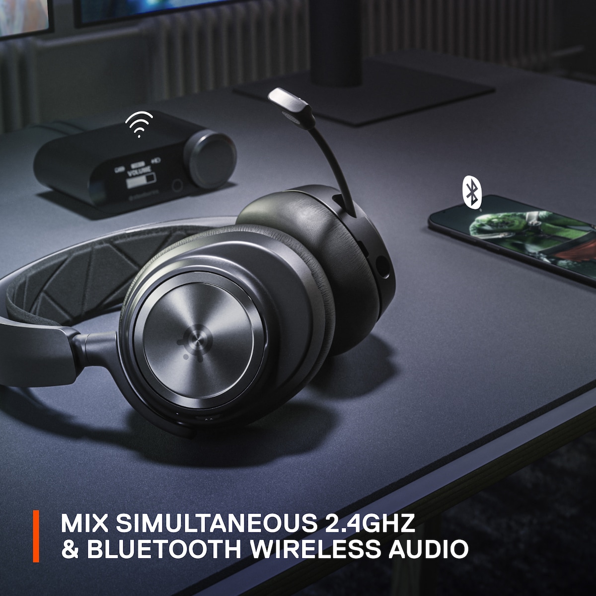 SteelSeries Arctis Nova Pro trådløst gamingheadsett (til PC)