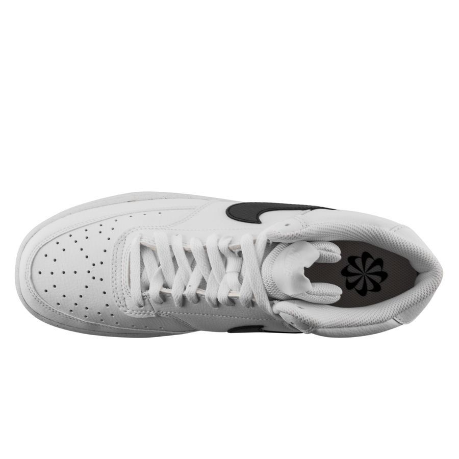 Nike Chaussures Court Vision Mid - Blanc/Noir
