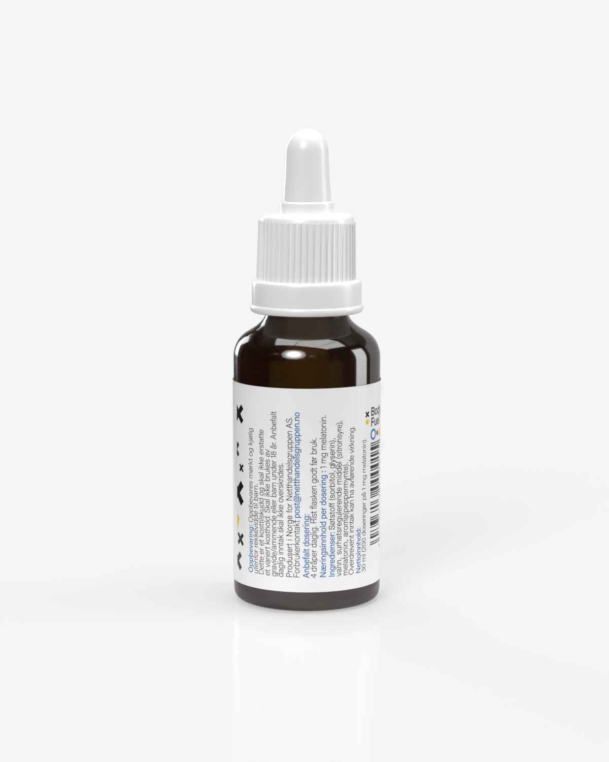 BodyFuel Super Strength Melatonin Peppermyntesmak