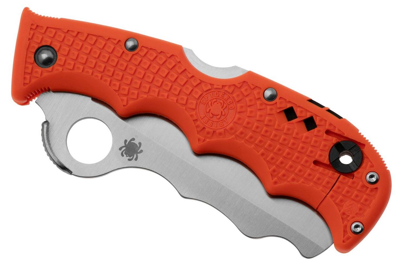 Spyderco Assist Orange C79PSOR serrated reddingsmes