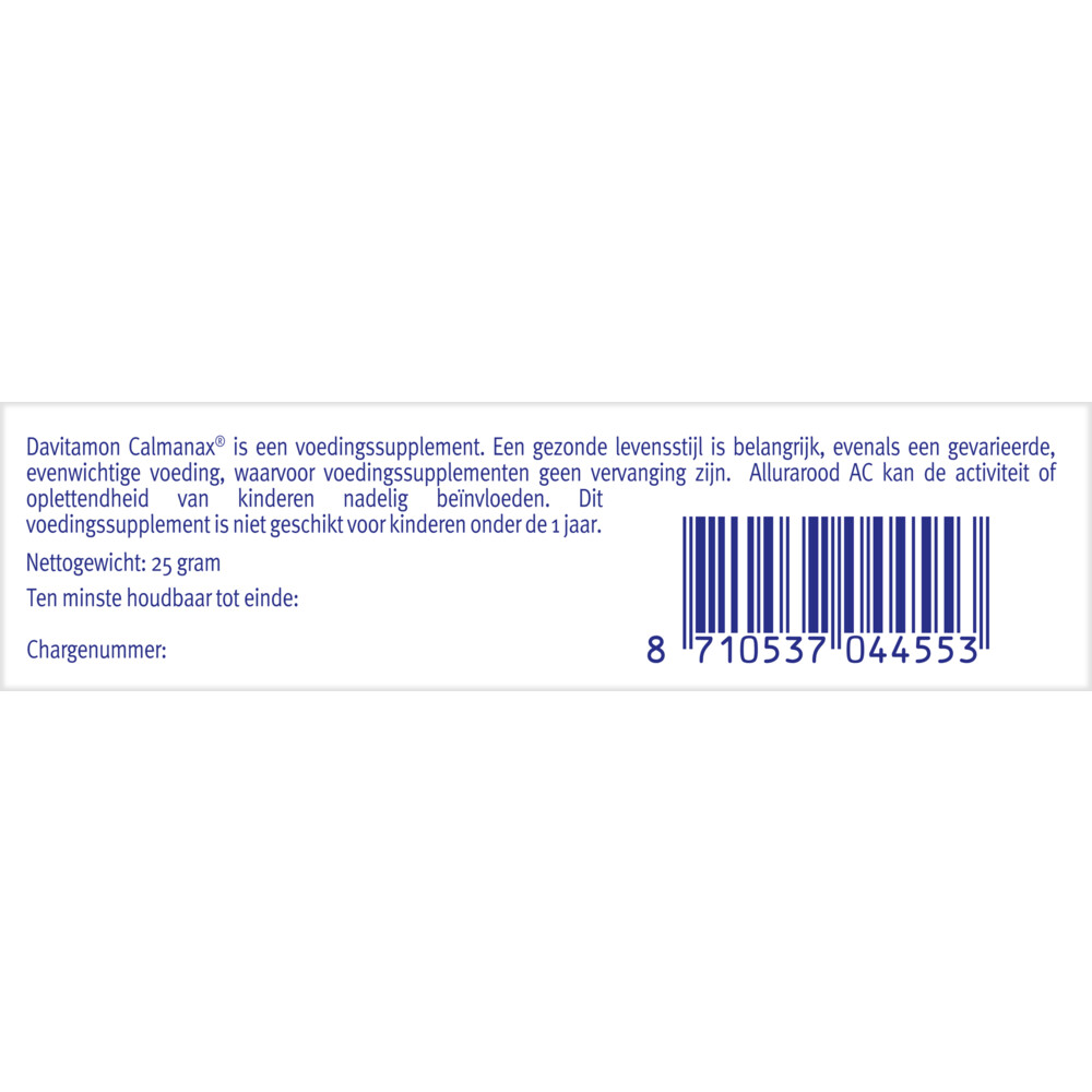 2x Davitamon Calmanax Mood 30 capsules