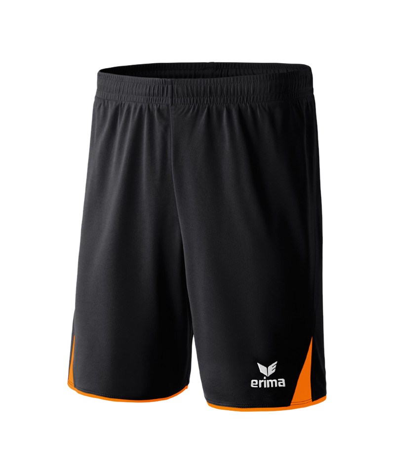 Erima 5-Cubes Short Schwarz Orange
