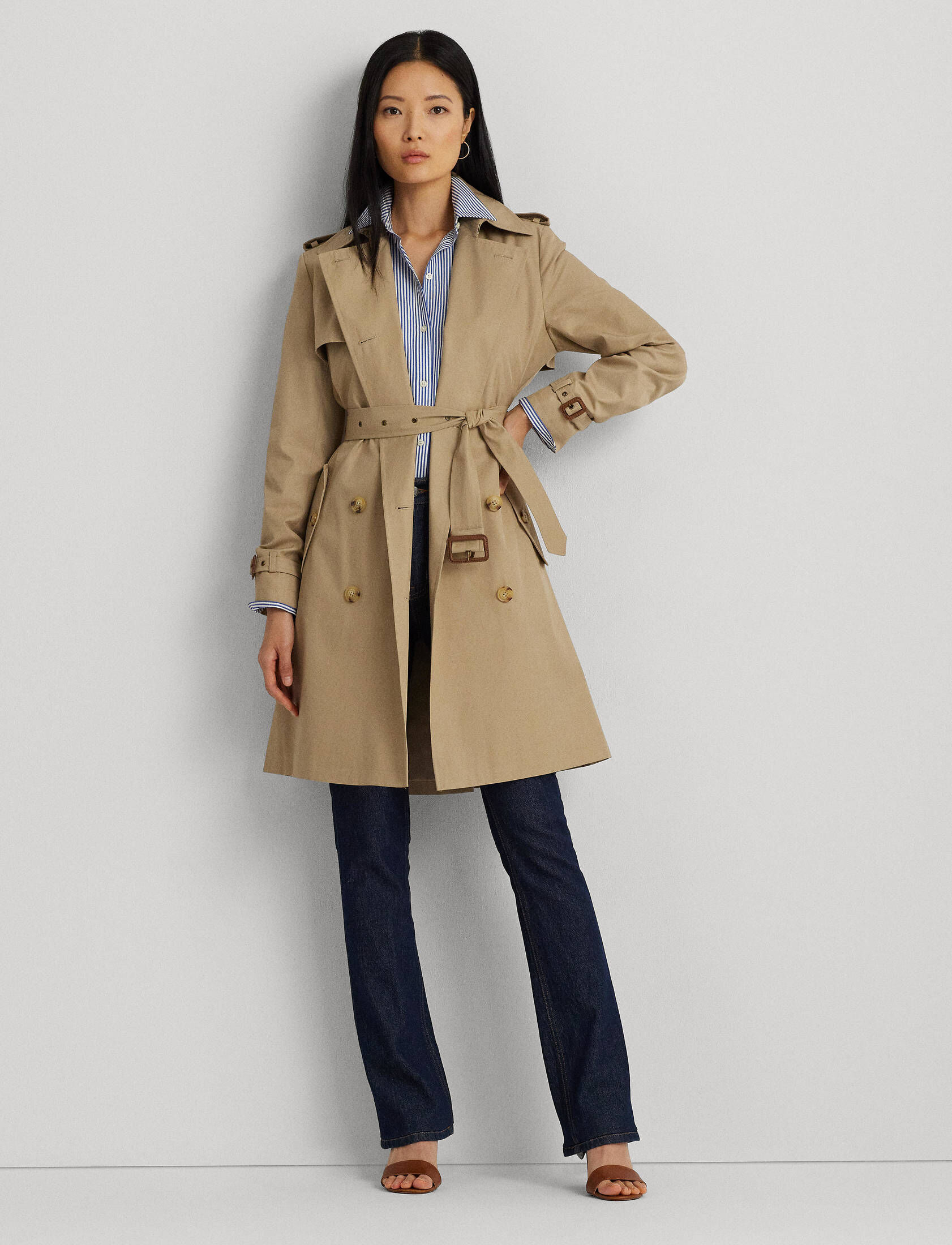 Lauren Ralph Lauren| Damen Trenchcoat
