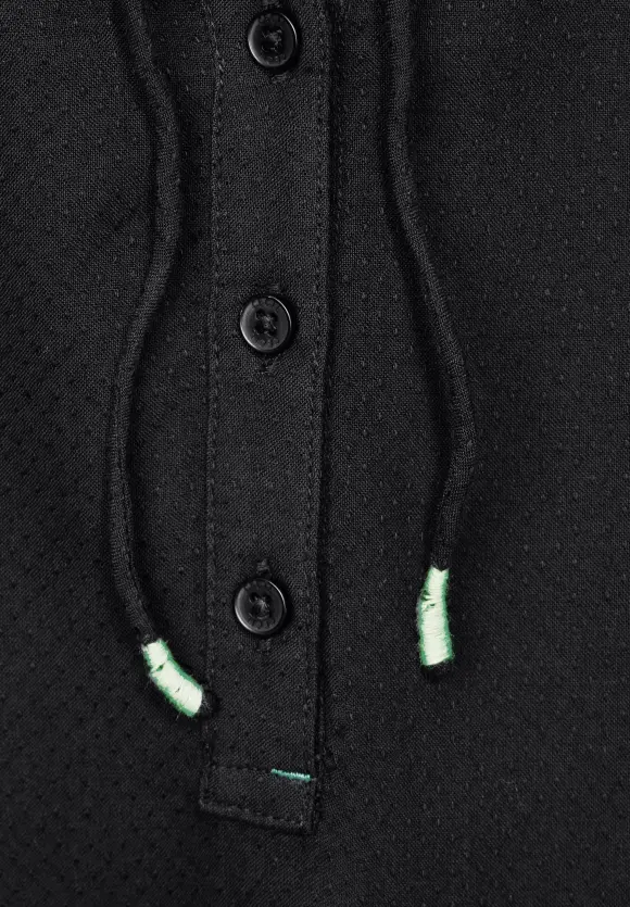 Dobby Tunikabluse - Black
