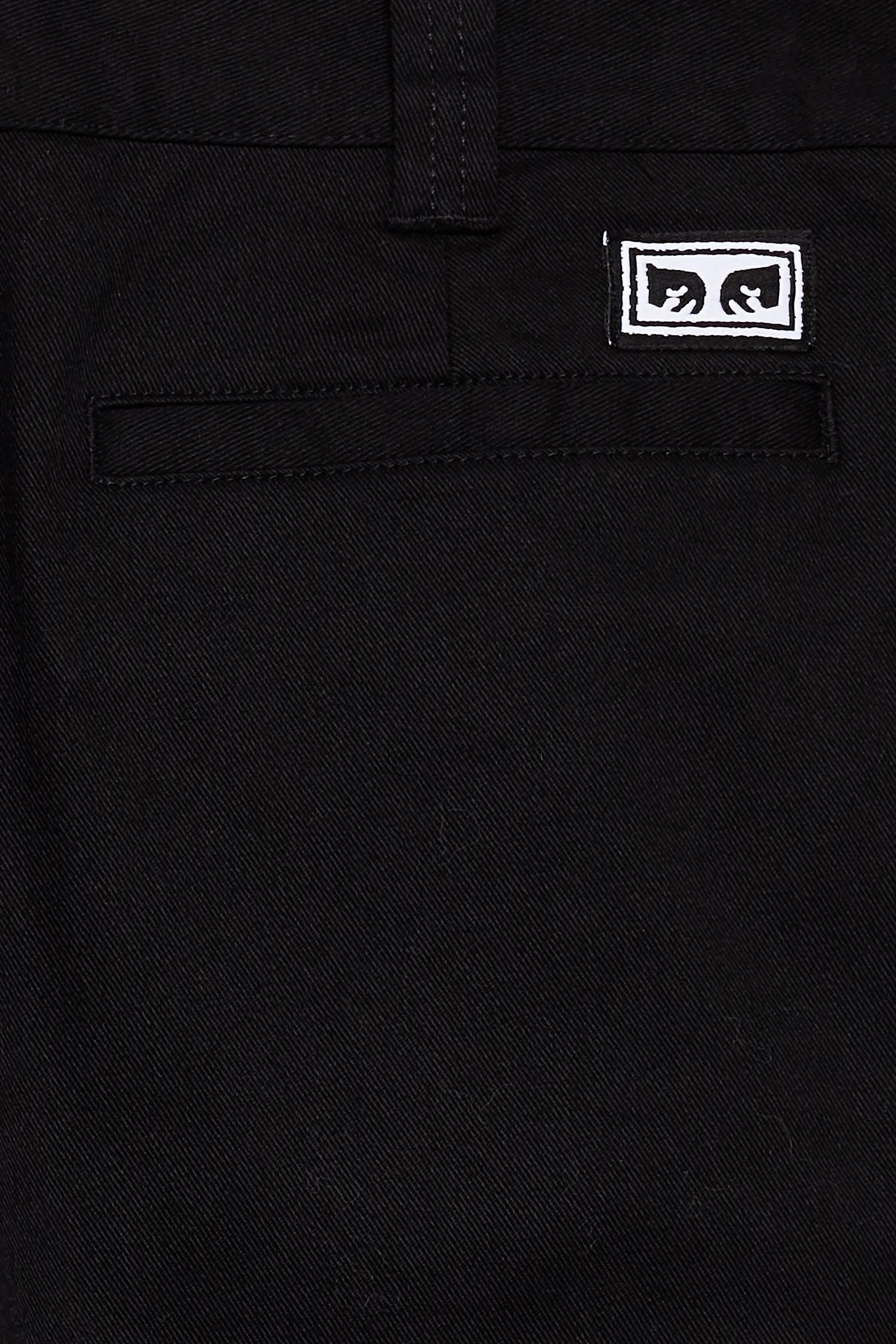 OBEY Pantalon FLAMING GRAFFITI DGB DIGIT Noir