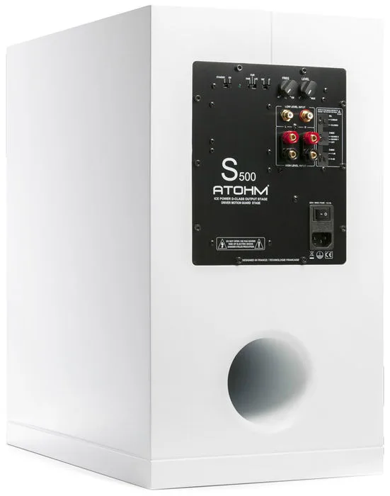 Waterfall HF3-500 Blanc Caissons de basses