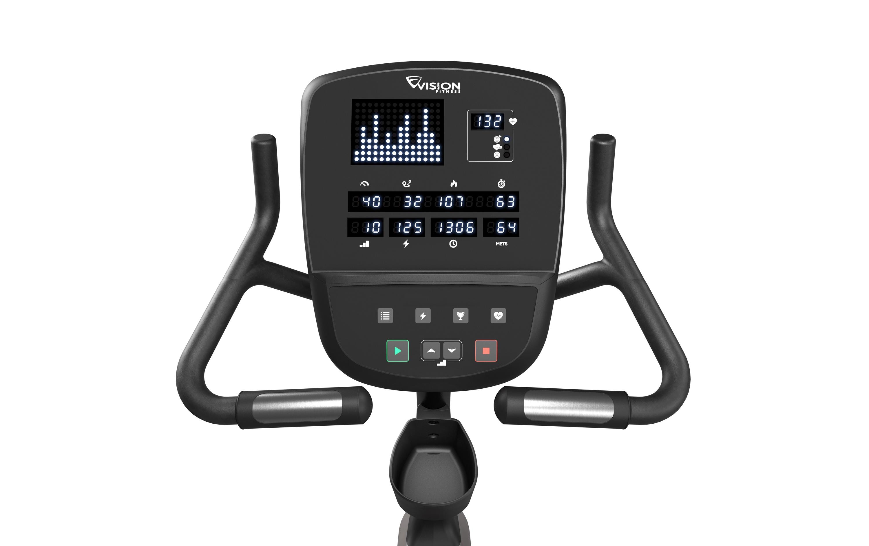 Ergometer U60<br>Heimtrainer mit 12 Trainingsprogrammen