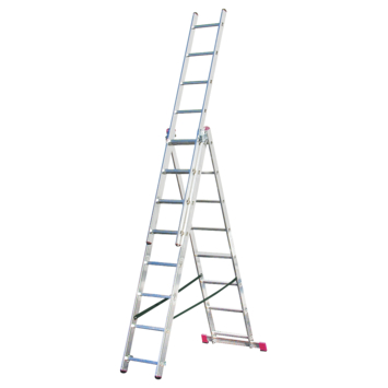 Handson Reformladder met trapfunctie 3x8 treden