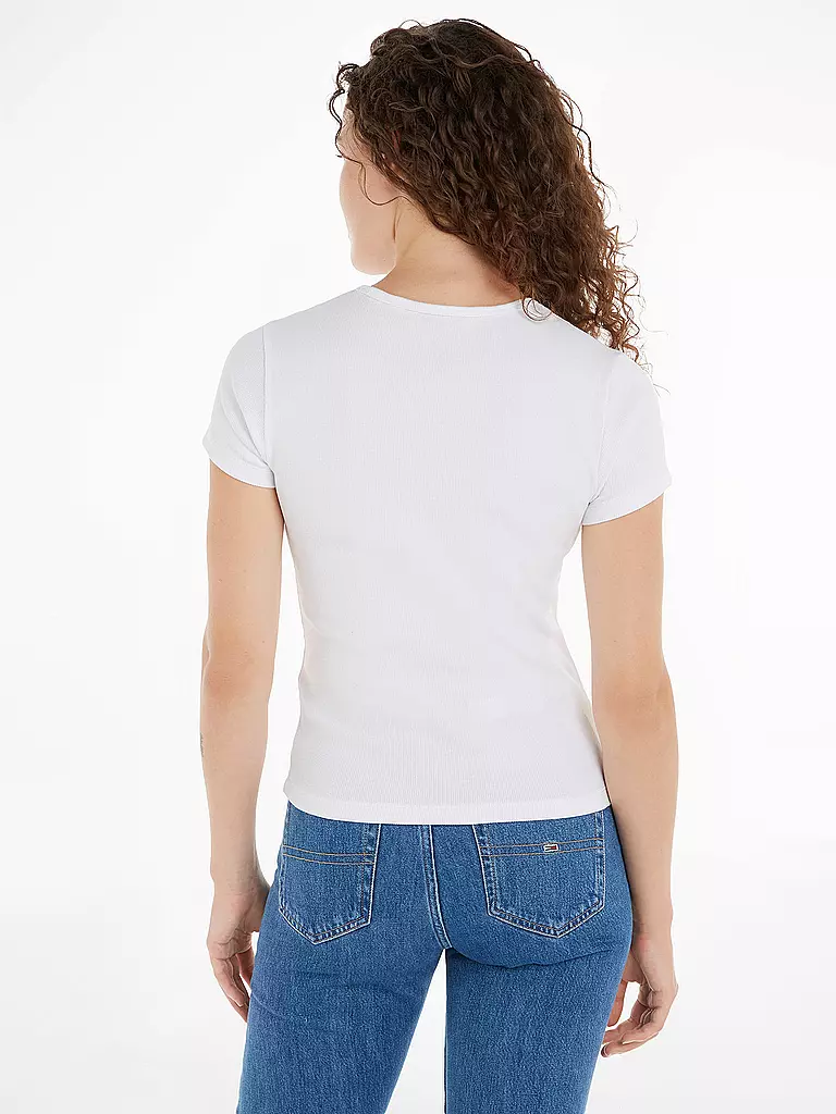 TOMMY JEANS T-Shirt weiss