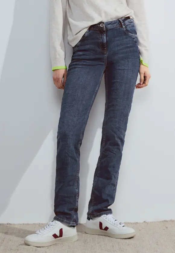 Slim Fit Jeans - dark blue washed