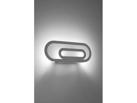 Sollux SACCON Applique Moderne Flush Blanc G9