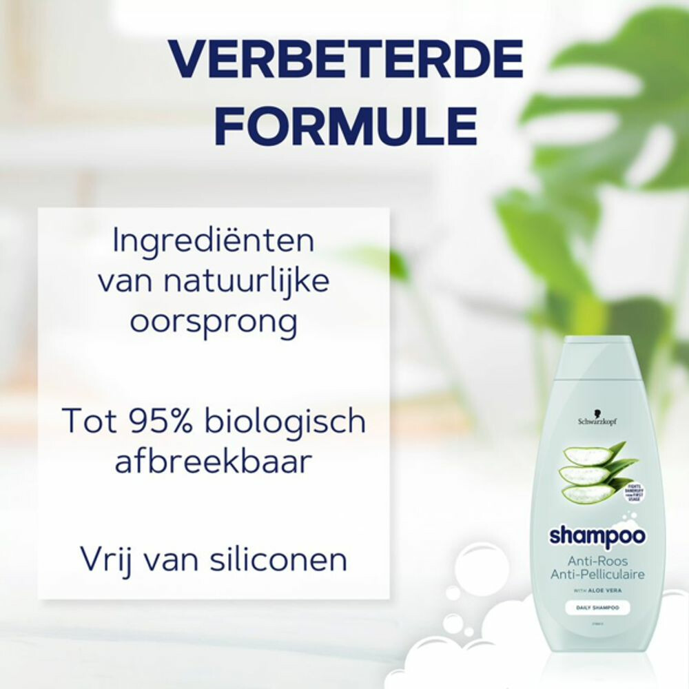 5x Schwarzkopf Anti-Roos Shampoo400 ml