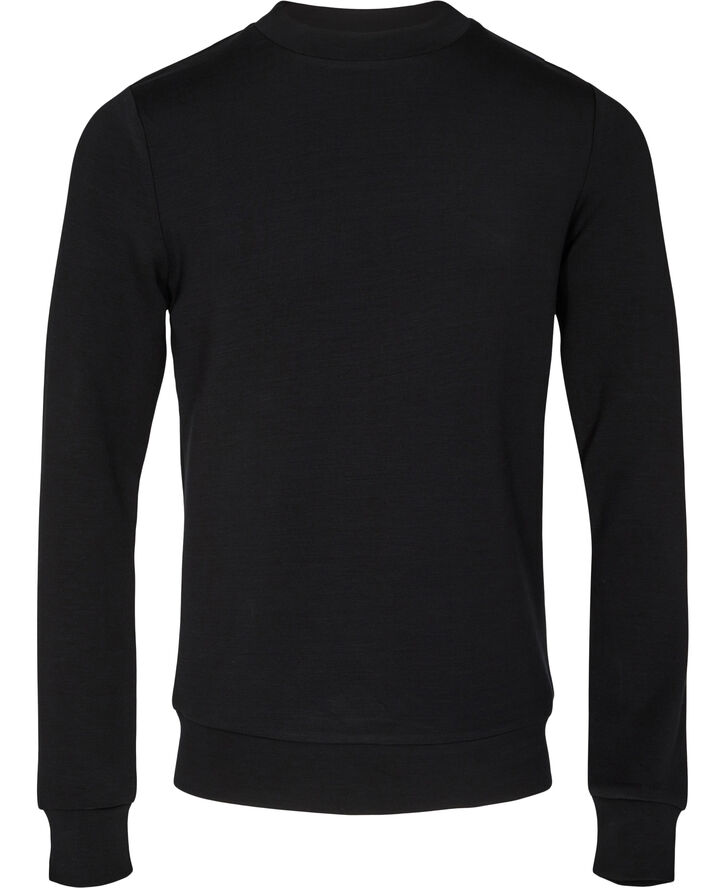 Mos Mosh Gallery Abel Crew Neck Sweat Black