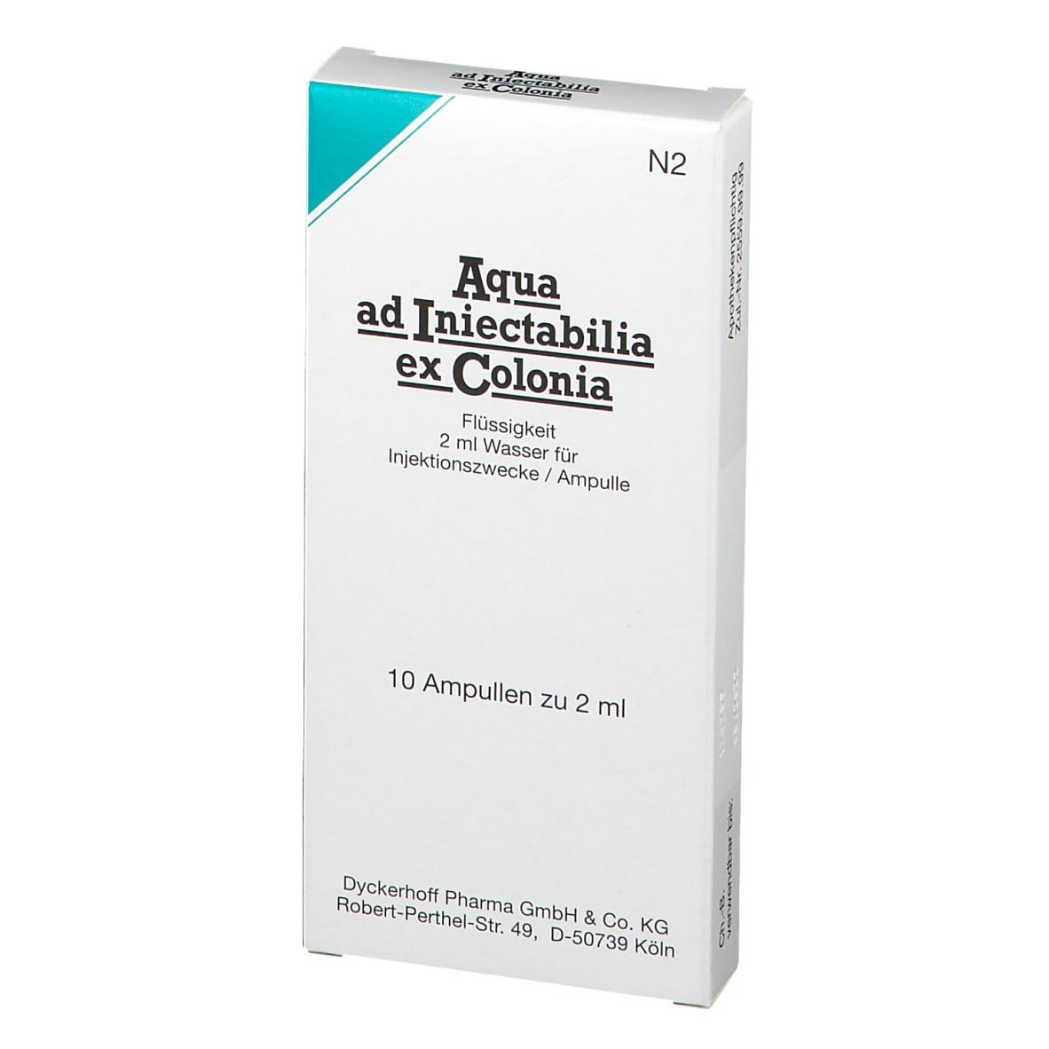 Aqua ad Iniectabilia ex Colonia