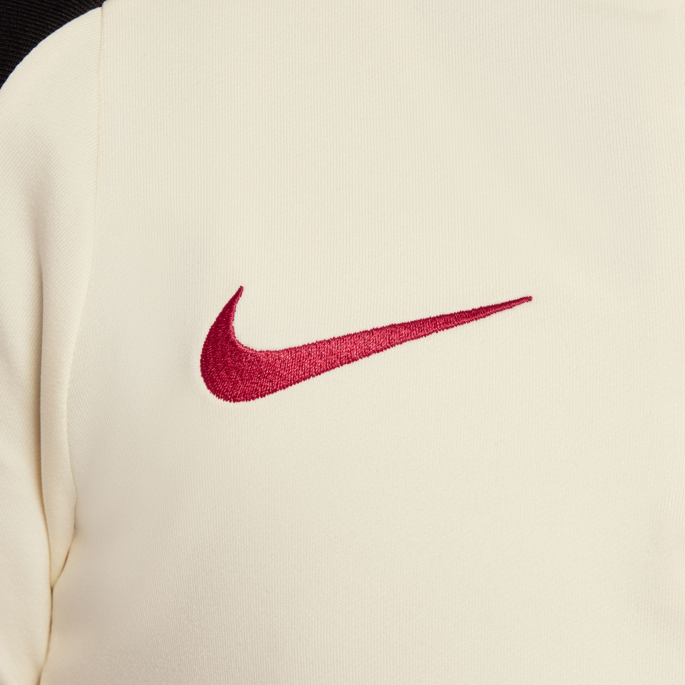 Nike Liverpool Strike Trainingspak 1/4-Zip 2024-2025 Kids Gebroken Wit Zwart Rood