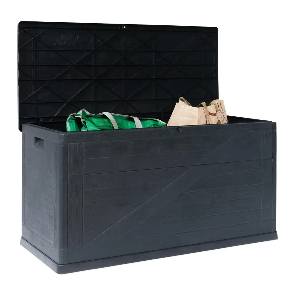 Toomax Wood opbergbox - 420L - Antraciet